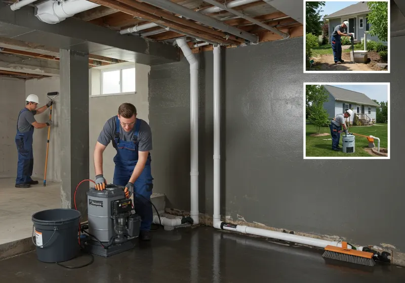 Basement Waterproofing and Flood Prevention process in Mechanicsville, VA